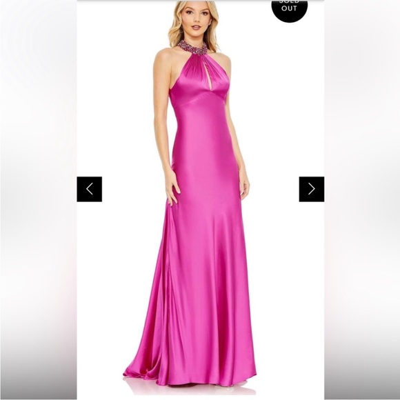 Mac Duggal Dresses & Skirts - Mac Duggal 68063 - High Halter Neck Evening Dress NWT